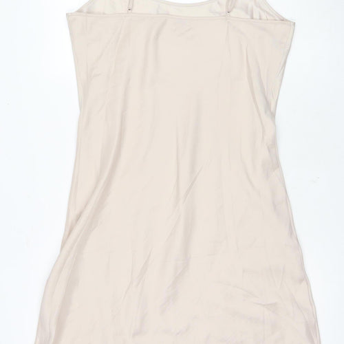 Cath Kidston Women's Beige Slip Dress Size 12
