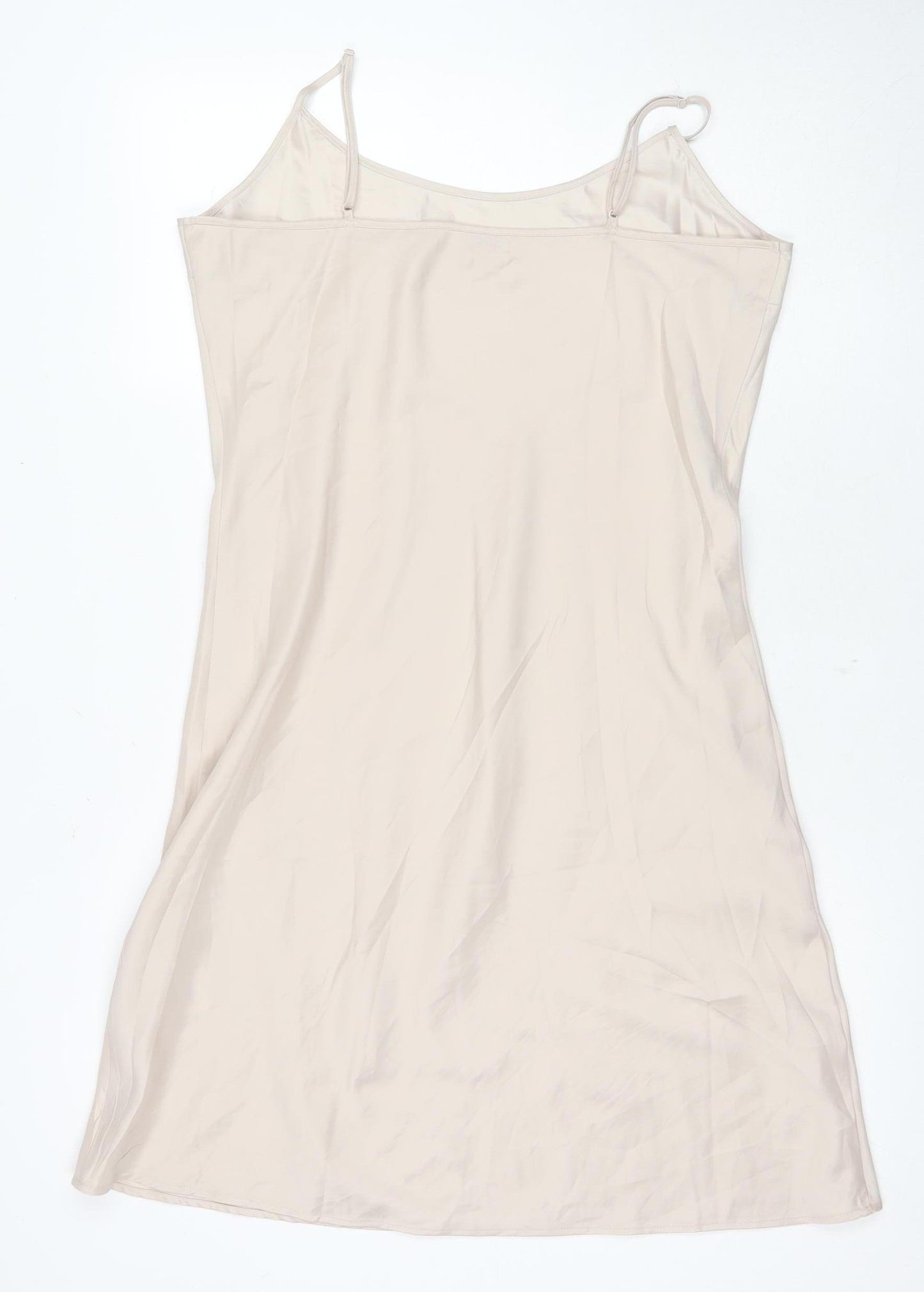 Cath Kidston Women's Beige Slip Dress Size 12