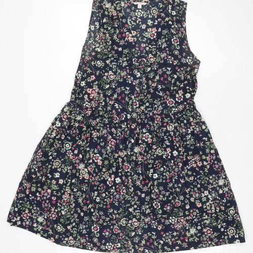 Gap Women's Multicoloured A-Line Floral Dress M