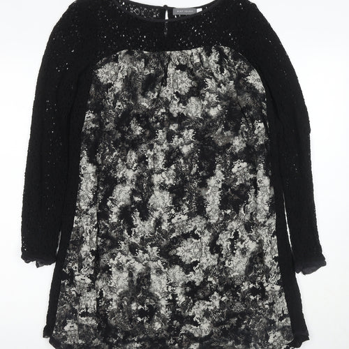 Mint Velvet Women's Black Shift Dress Size 12