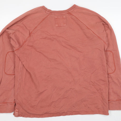 Fat Face Men's Red Crew Neck Large Sweatshirt