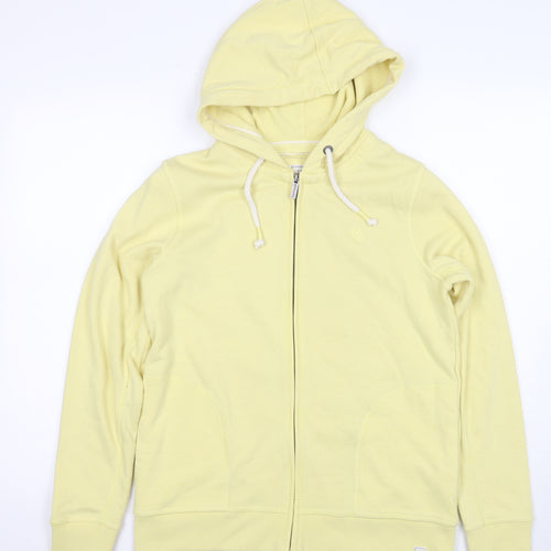Fat Face Men's Yellow Full Zip Hoodie, Size S