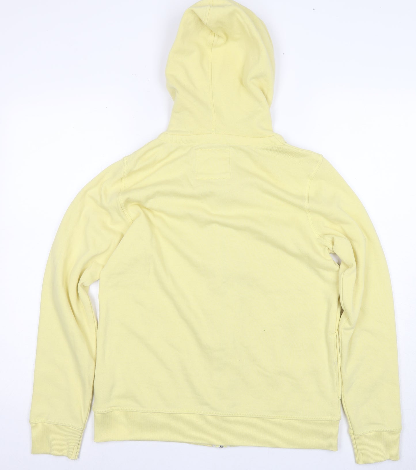 Fat Face Men's Yellow Full Zip Hoodie, Size S