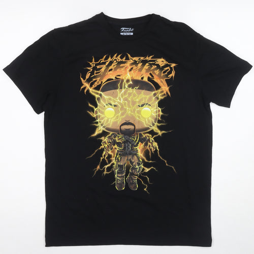 Funko Men's Spider-Man Black M T-Shirt, Graphic Print