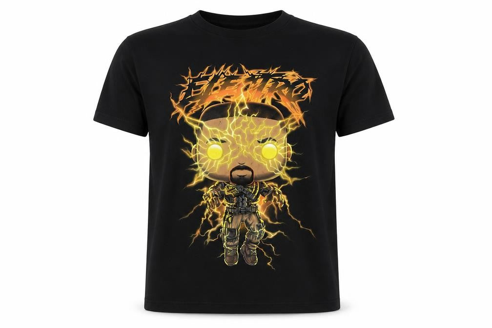 Funko Men's Spider-Man Black M T-Shirt, Graphic Print