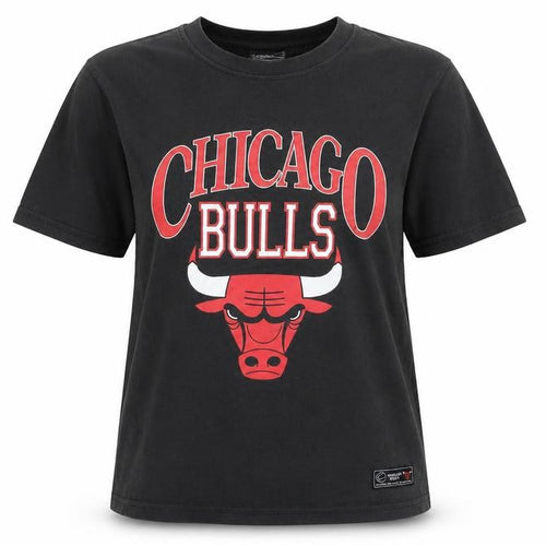 NBA Unisex Black Chicago Bulls T-Shirt 2XS, Sports Style