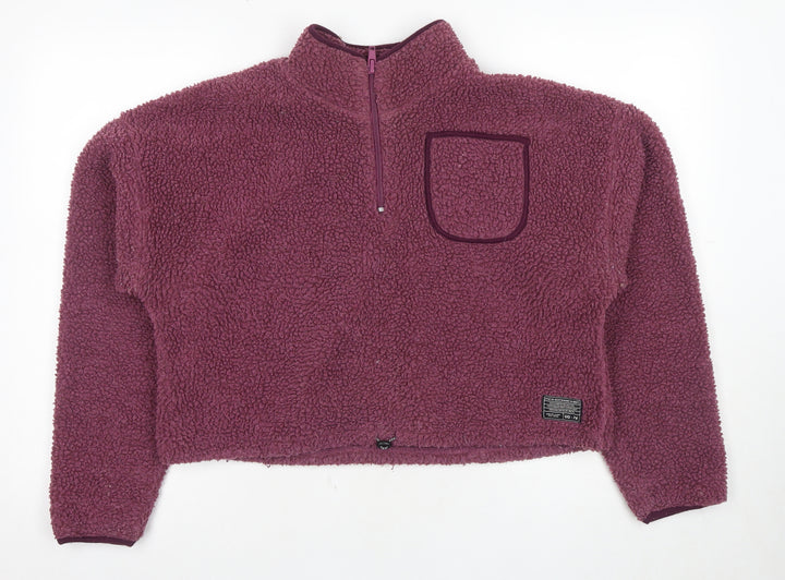 Urban Outfitters Women’s Purple Fleece Pullover M