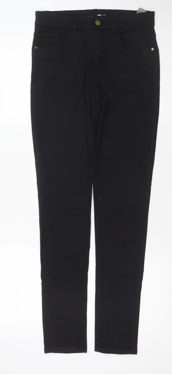 Boohoo Blue Women's Black Skinny Jeans Size 10