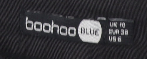 Boohoo Blue Women's Black Skinny Jeans Size 10