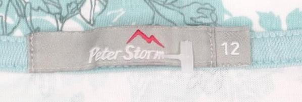 Peter Storm Women's Multicoloured Size 12 Striped T-Shirt