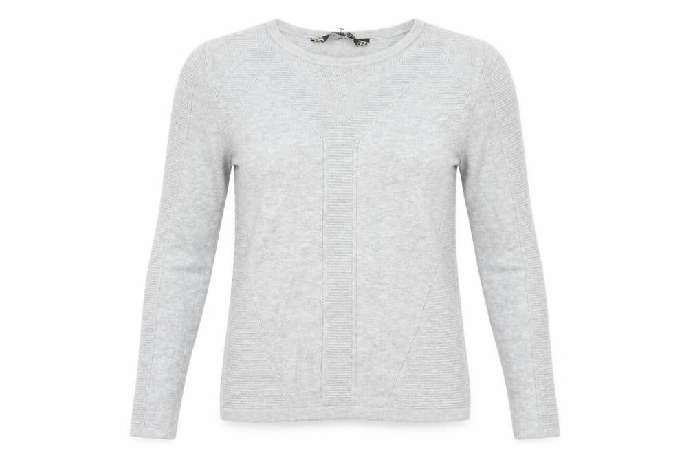 Front view of Principles Women's Grey jumper, size 8