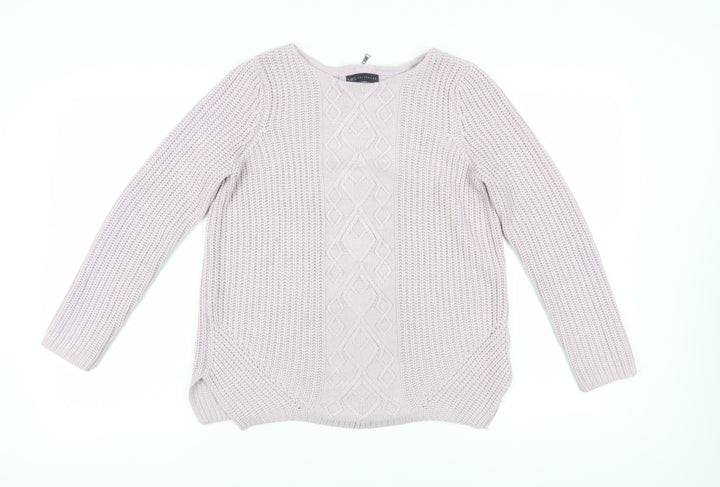 Marks & Spencer Women's Ivory Pullover Jumper UK 10