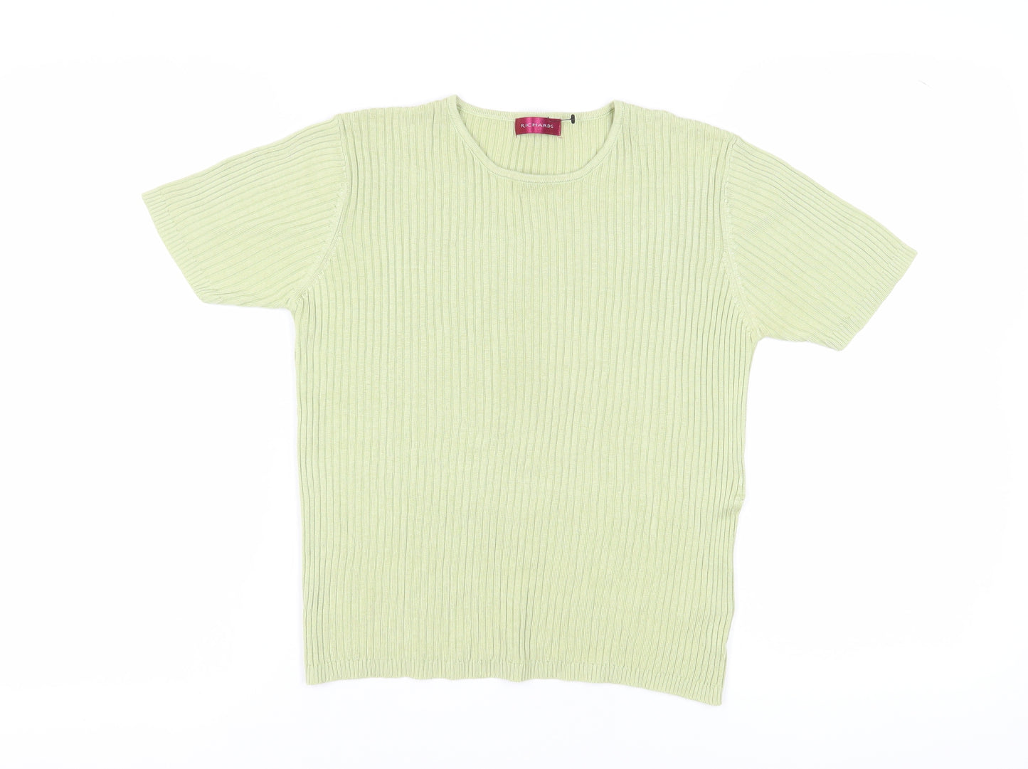 Richards Women's Green Basic Knit Top Medium
