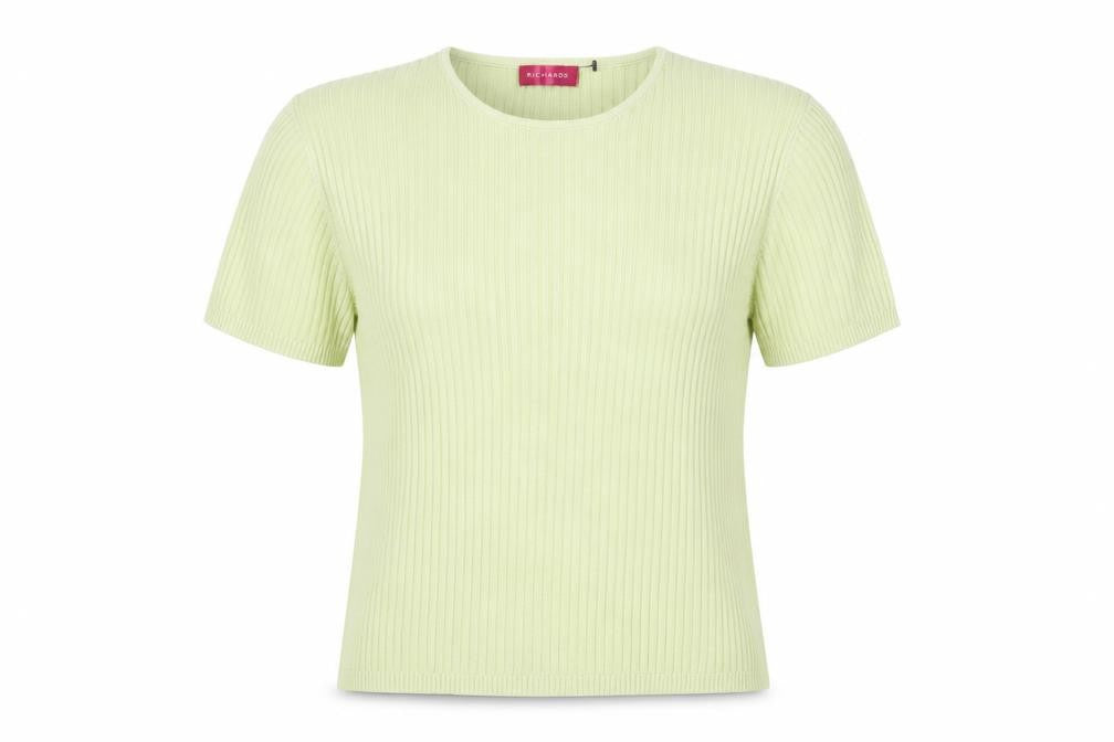 Richards Women's Green Basic Knit Top Medium