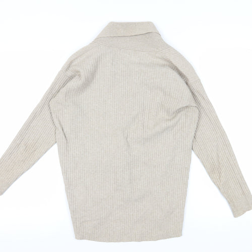 Marks and Spencer Women's Beige Cardigan Size 14