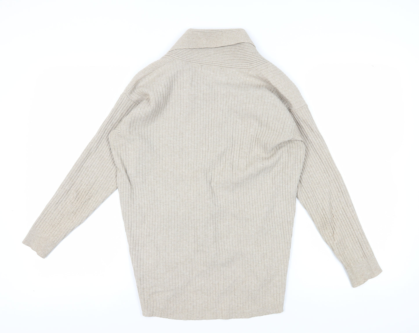 Marks and Spencer Women's Beige Cardigan Size 14