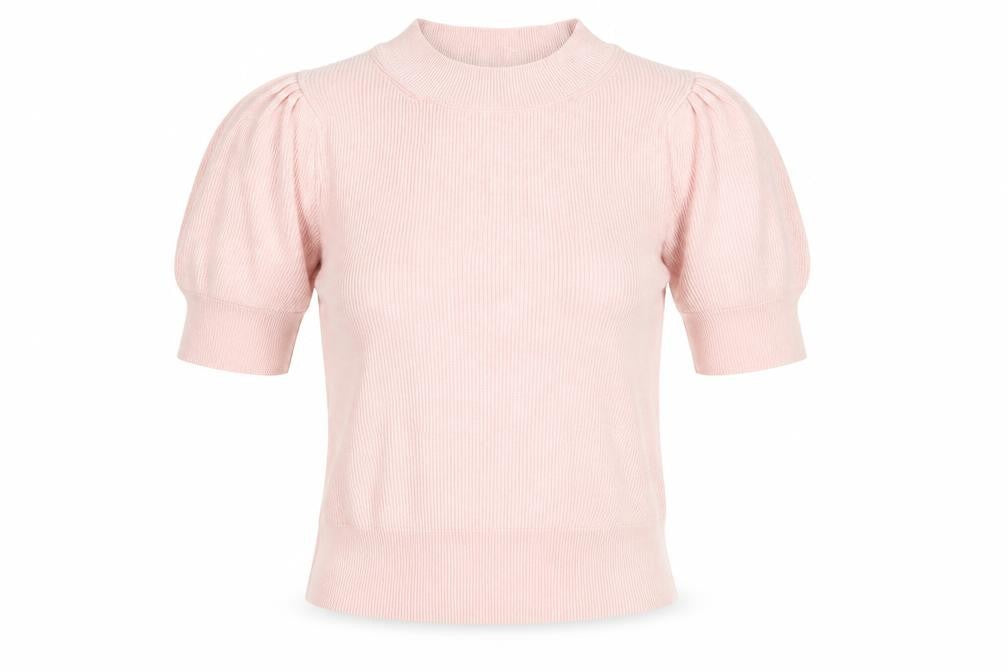 Front view of Marks & Spencer Women's Pink jumper, size 6