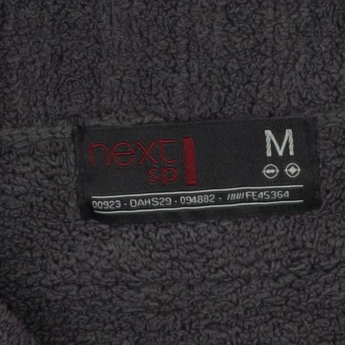 Next Men's Grey Medium Knit V-Neck Pullover Jumper