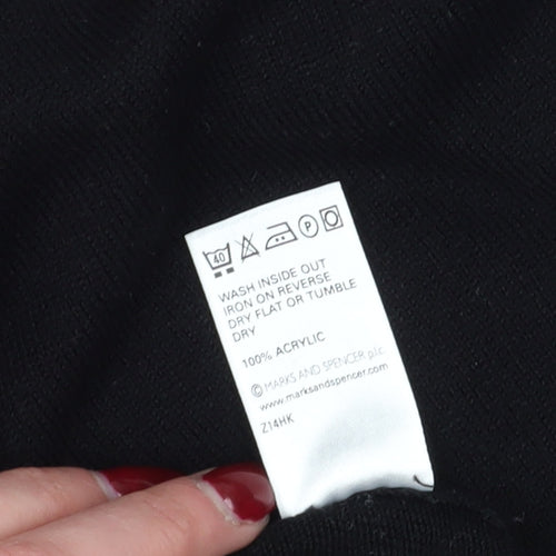 Marks and Spencer Women's Black Beaded Cardigan