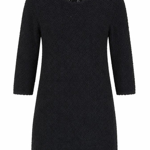 Uniqlo Women's Black Cotton Dress, Size S