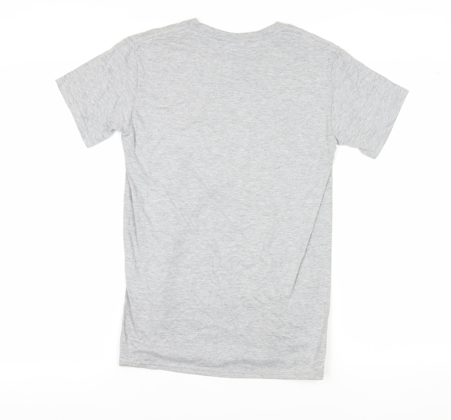 Gildan Unisex Grey T-Shirt, London Theme, Size S