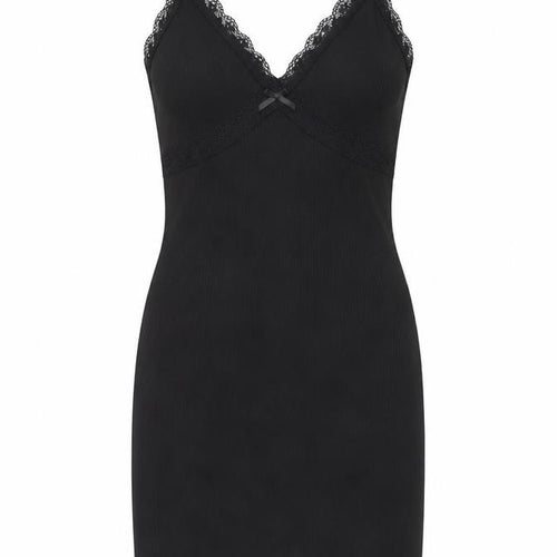 H&M Divided Women's Black XS Lace Slip Dress