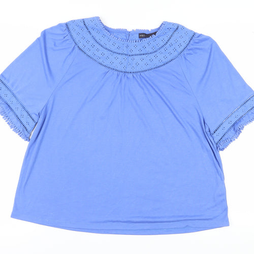 Marks and Spencer Blue Blouse for Women - Size 16