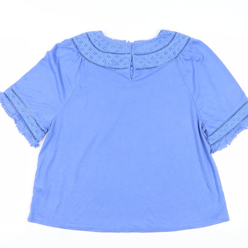 Marks and Spencer Blue Blouse for Women - Size 16