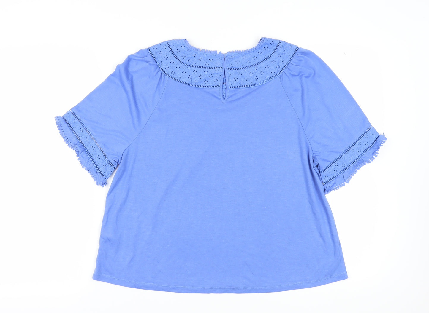 Marks and Spencer Blue Blouse for Women - Size 16
