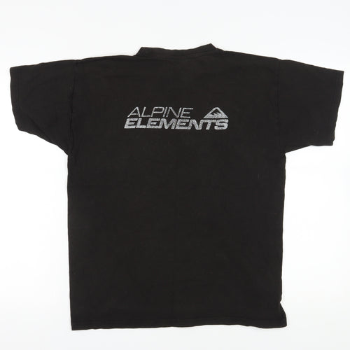 B&C Collection Men's Black Medium T-Shirt, Short Sleeve