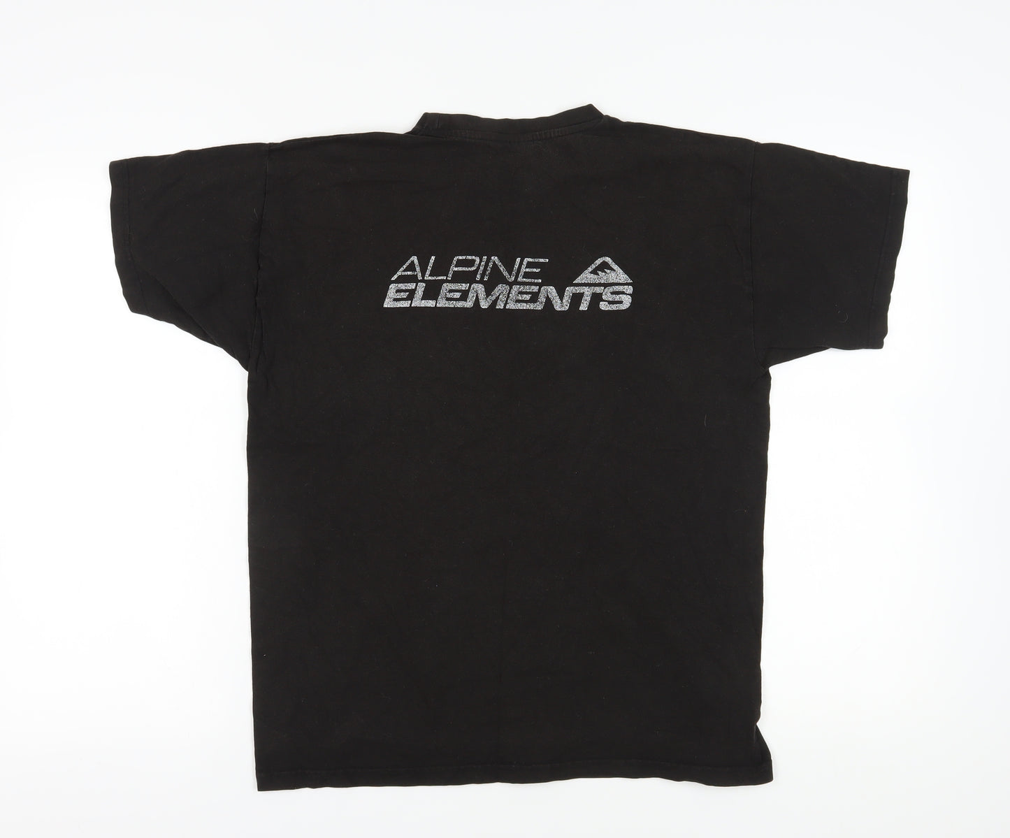 B&C Collection Men's Black Medium T-Shirt, Short Sleeve