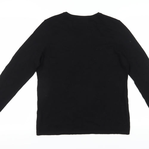 Charter Club Men's Black Pullover Jumper L