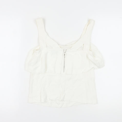 Sandro Women's White Camisole Tank Top Size 4