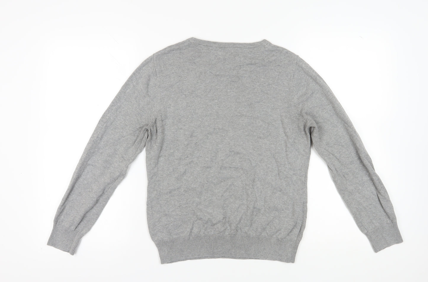 Paul James Women's Grey Pullover Jumper, M, Crew Neck