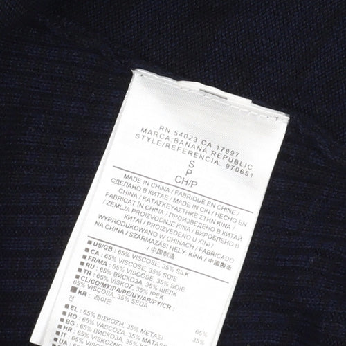Banana Republic Women's Blue Cardigan Jumper S
