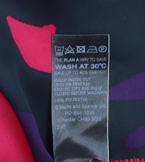 Marks & Spencer Women's Multicolour Floral Shift Dress