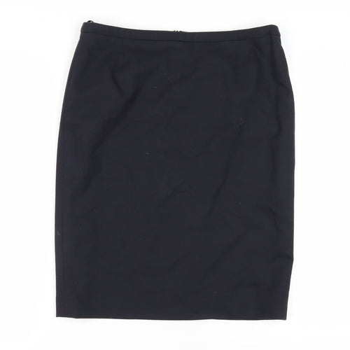 Daniel Hechter Women's Black Pencil Skirt Size 12