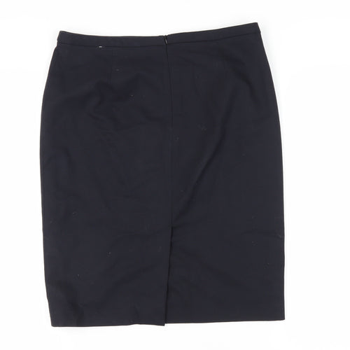 Daniel Hechter Women's Black Pencil Skirt Size 12