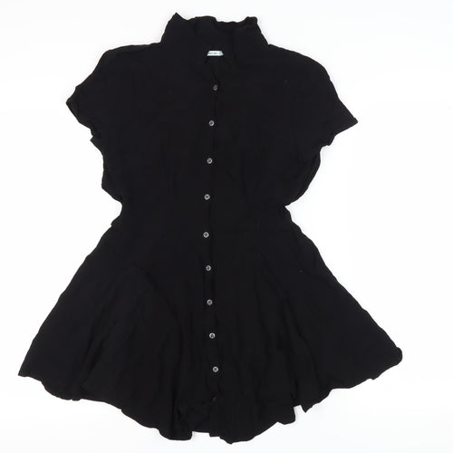 Kimchi Blue Women's Black XS Shirt Dress