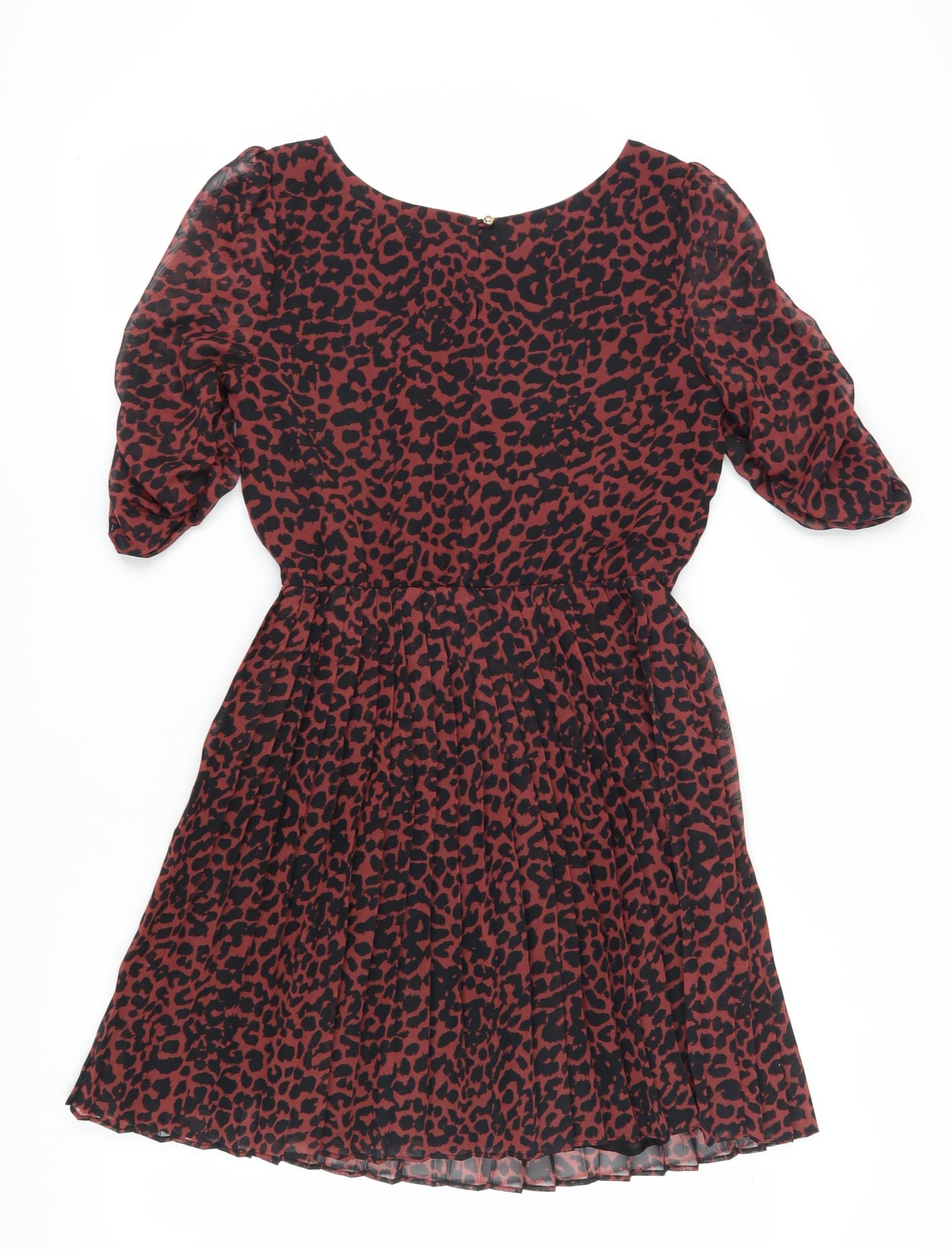 Oasis Women's Animal Print A-Line Dress - Size 10