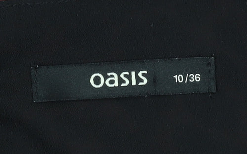 Oasis Women's Animal Print A-Line Dress - Size 10