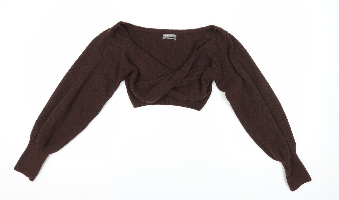 Urban Outfitters Brown Shrug Jumper S Women