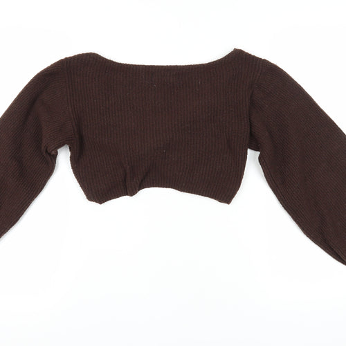 Urban Outfitters Brown Shrug Jumper S Women