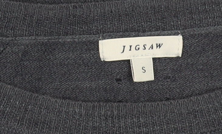 Jigsaw Women's Blue Pullover Jumper, Size S