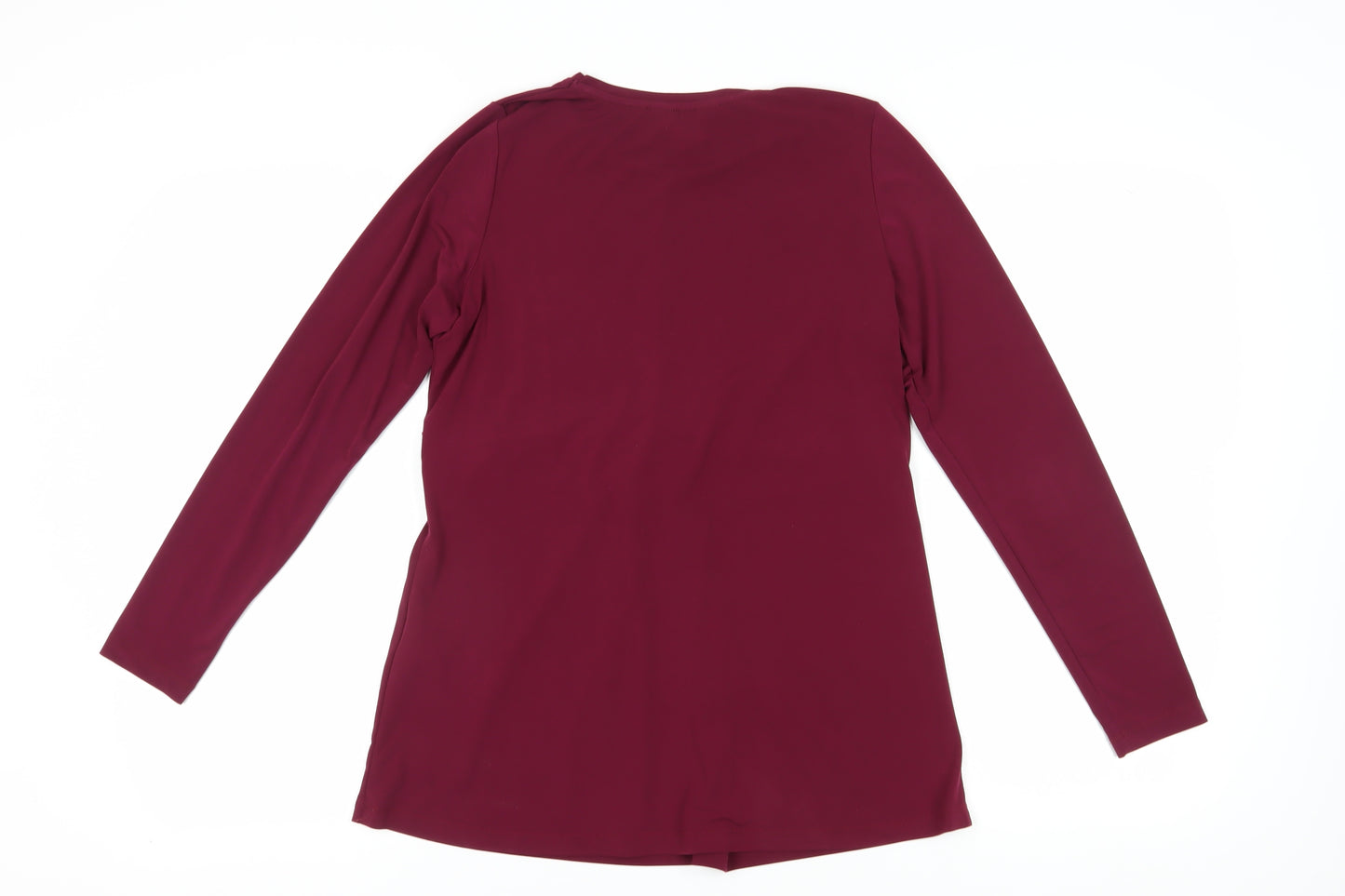 Blooming Marvellous Women's Burgundy Wrap Tunic M