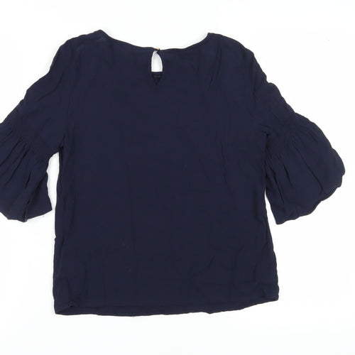 Esprit Women's Blue 3/4 Sleeve Blouse Size 6