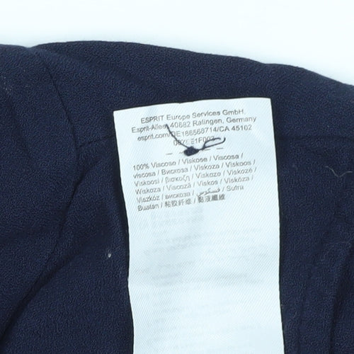 Esprit Women's Blue 3/4 Sleeve Blouse Size 6