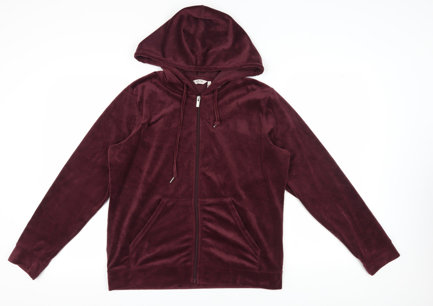 b.young Women’s Red Full Zip Hoodie L