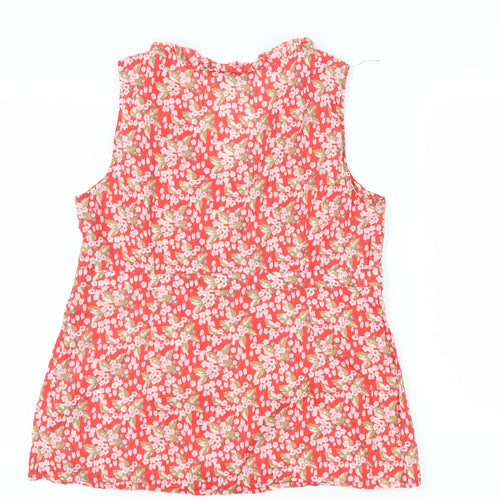 Boden Women's Multicoloured Floral Blouse Size 16