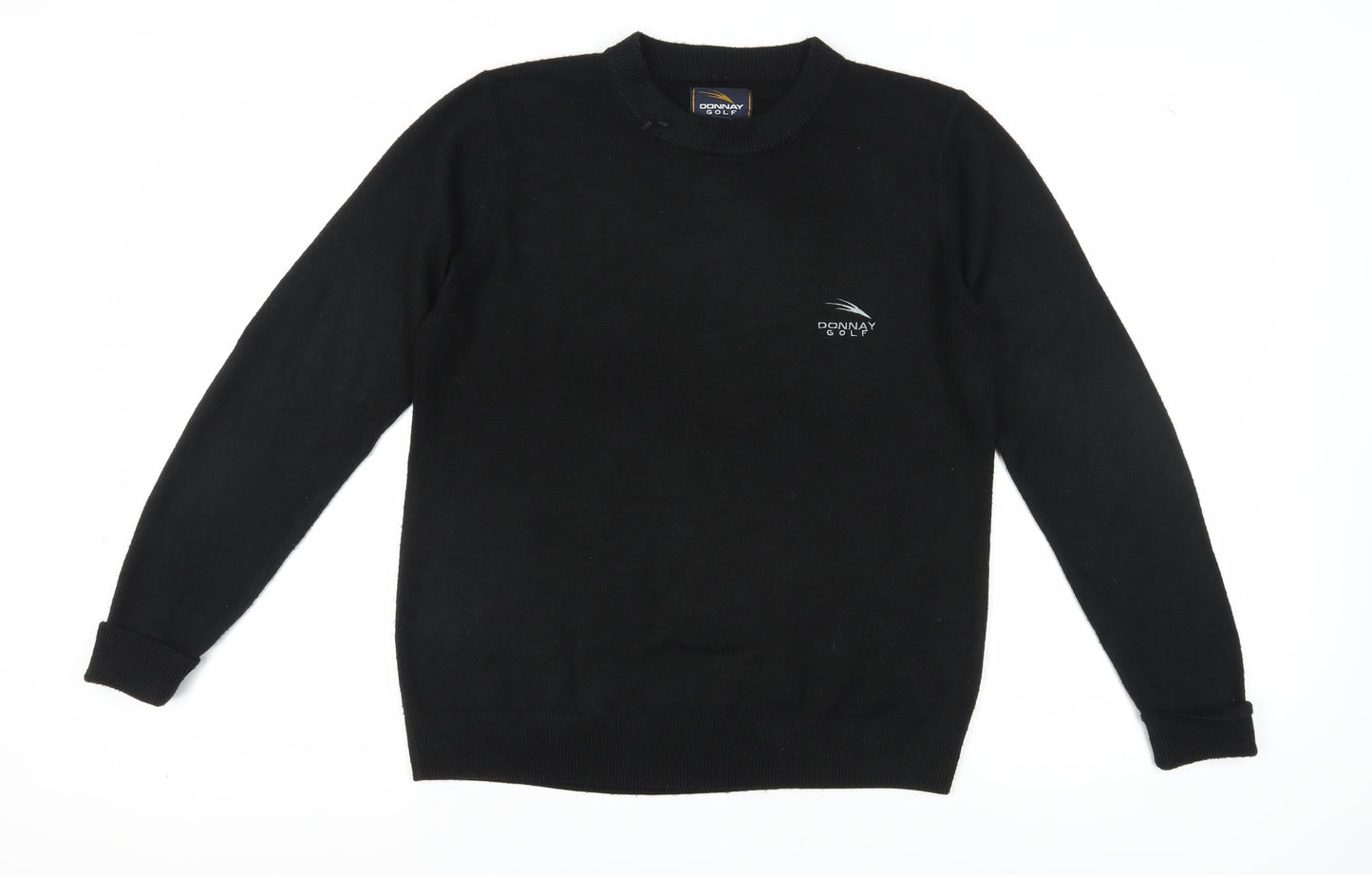 Donnay Men's Black Pullover Jumper S for Golf